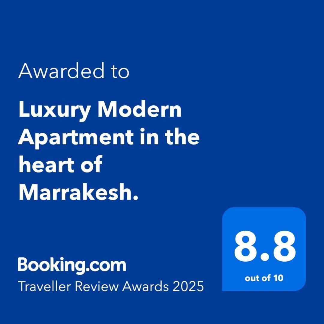 Luxury Modern Apartment In The Heart Of Marrakesh. 外观 照片
